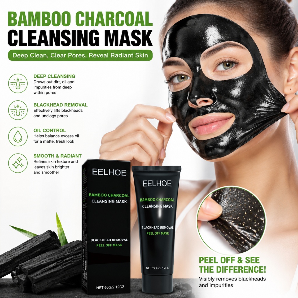 60g Blackhead Remover Bamboo C - Mud Mask Kaolin 评论和价格
