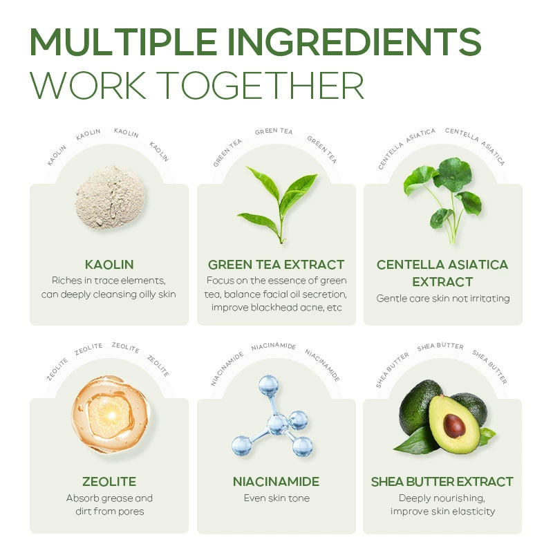 Green Tea Face Deep Cleaning M - Mud Mask Kaolin 评论和价格