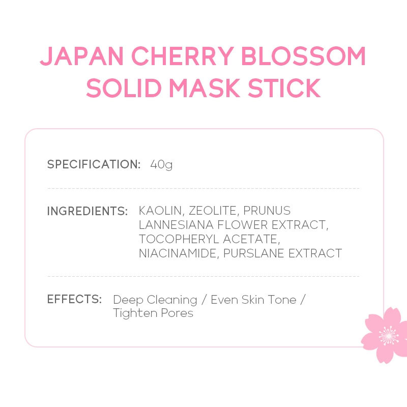 Cleansing Solid Face Mask Stic - Mud Mask Kaolin 评论和价格