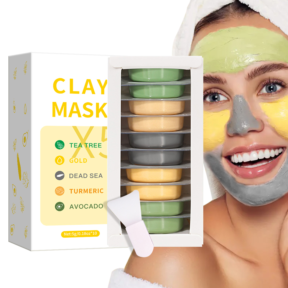 5g*10pcs Clay Mud Mask Set Hya - Mud Mask Kaolin 评论和价格