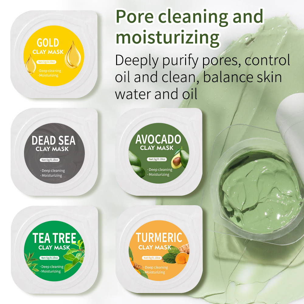 5g*10pcs Clay Mud Mask Set Hya - Mud Mask Kaolin 评论和价格