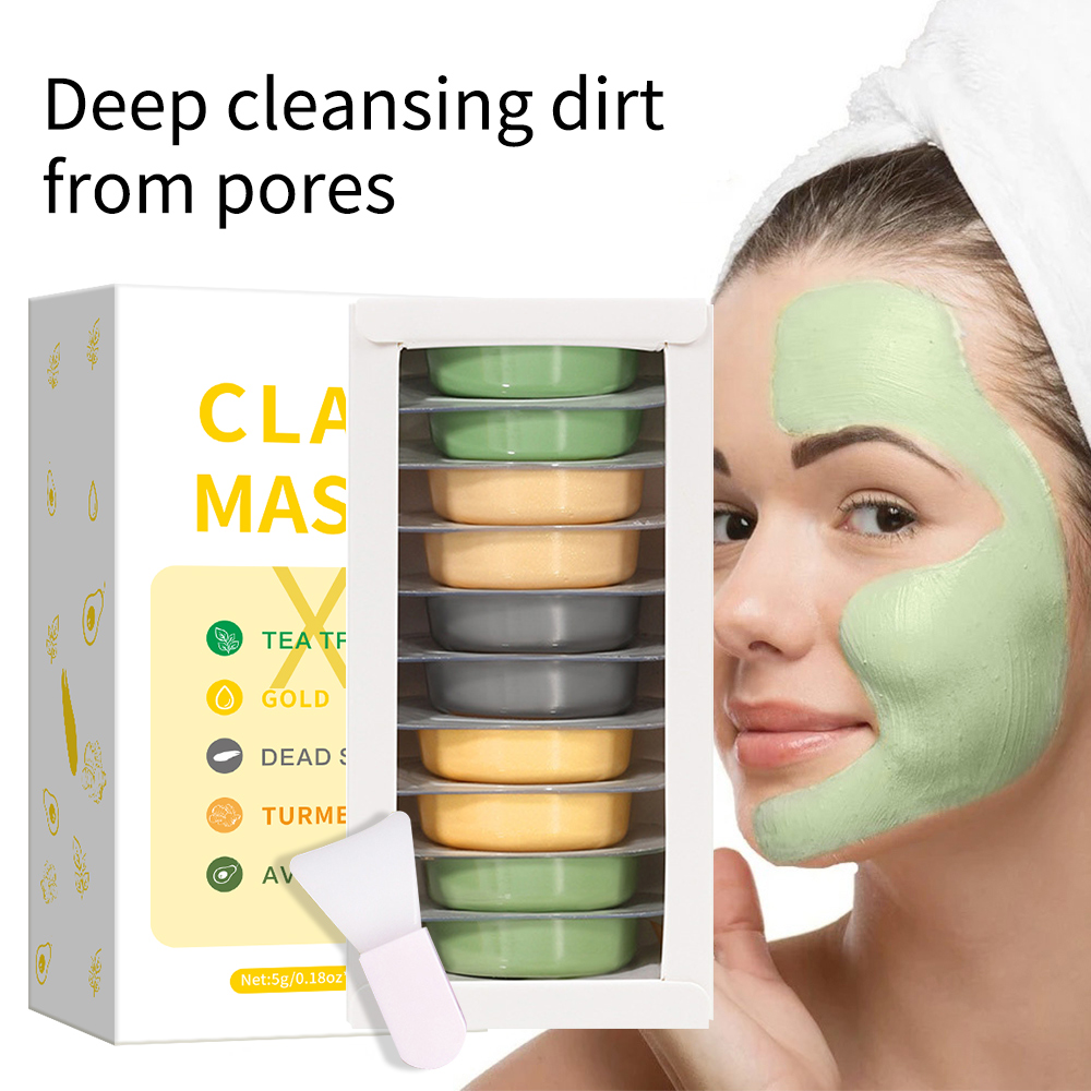 5g*10pcs Clay Mud Mask Set Hya - Mud Mask Kaolin 评论和价格