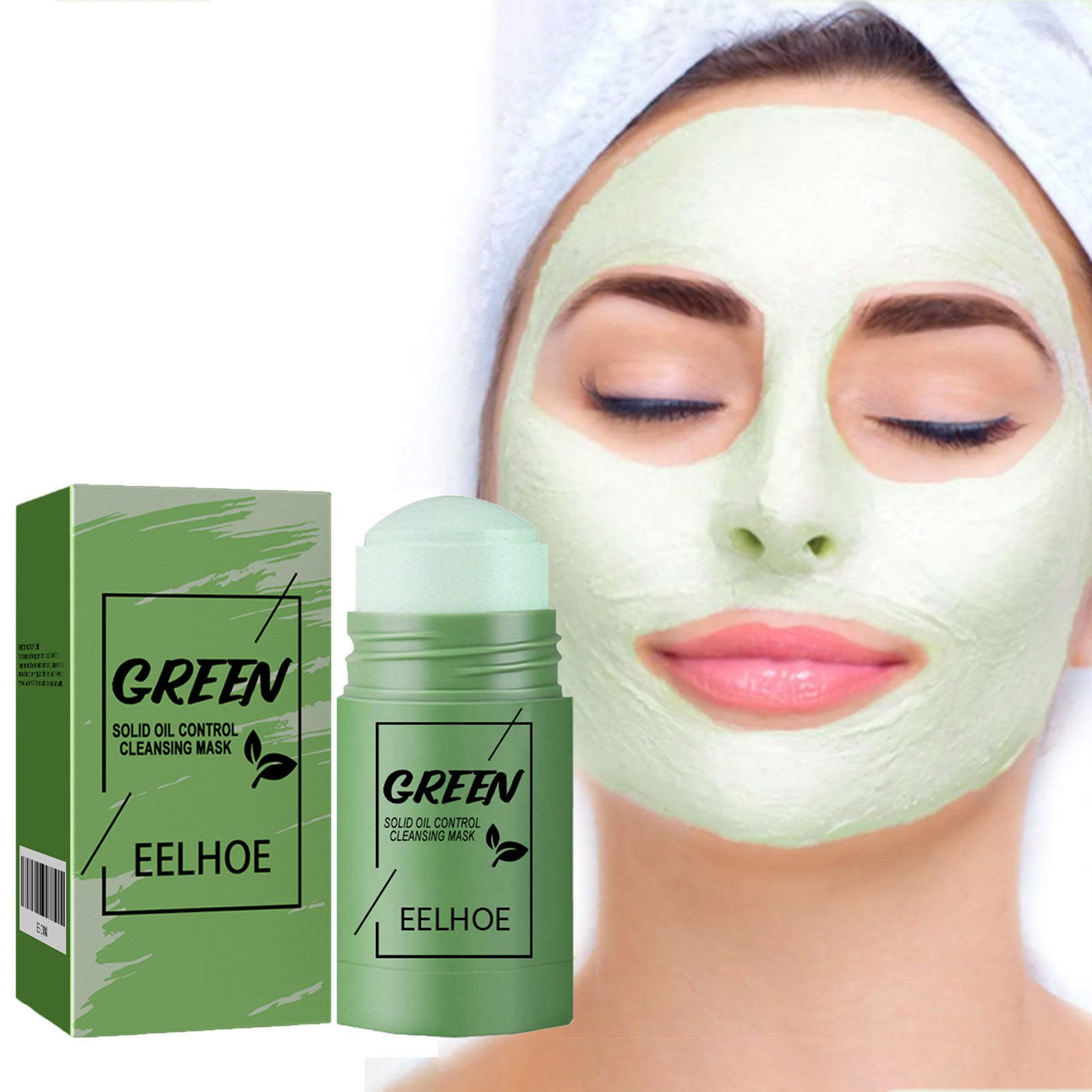 Green Tea Cleansing Solid Face - Mud Mask Kaolin 评论和价格