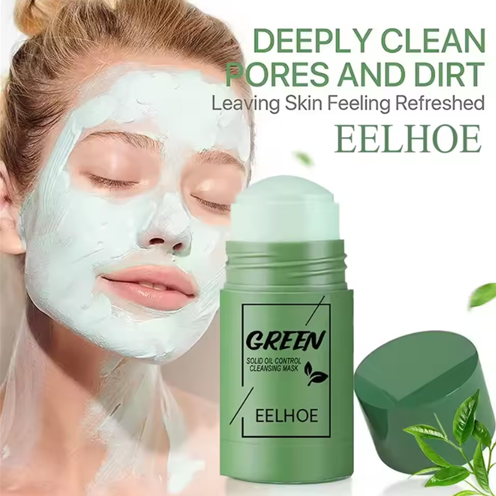 Green Tea Cleansing Solid Face - Mud Mask Kaolin 评论和价格